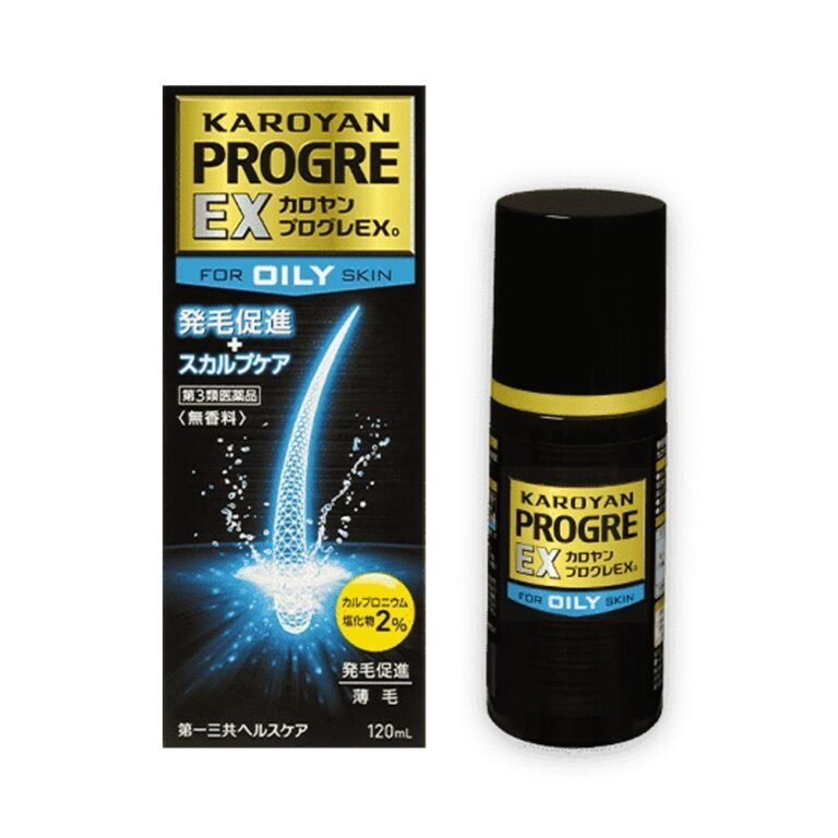 KAROYAN PROGRE EX Lotion Oily Hair Skin 120ml